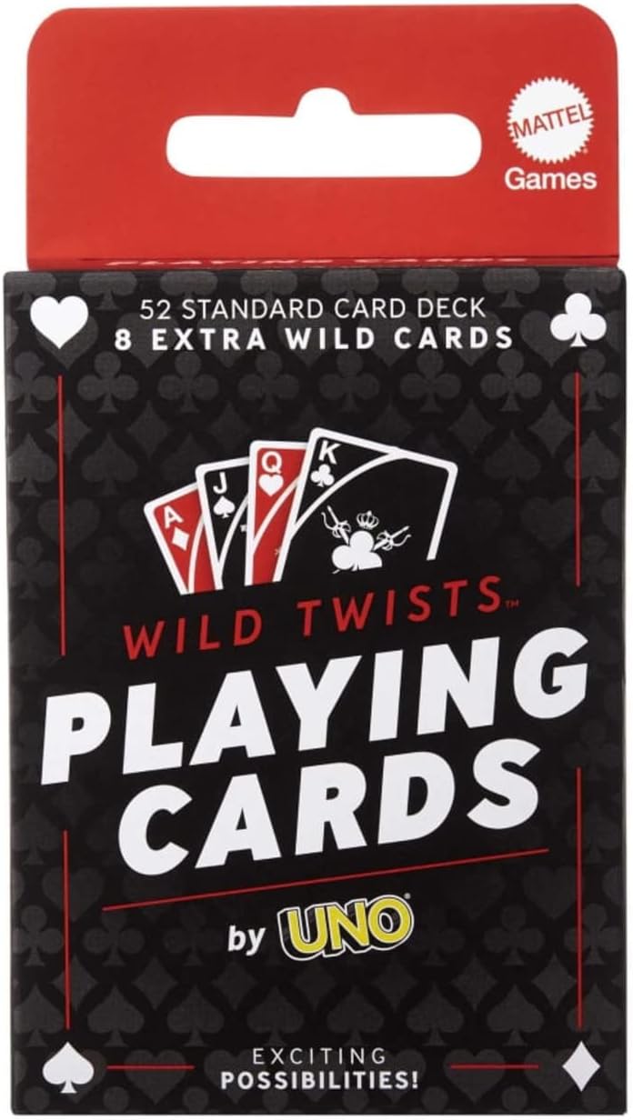 Wild Twists Playing Cards by Uno